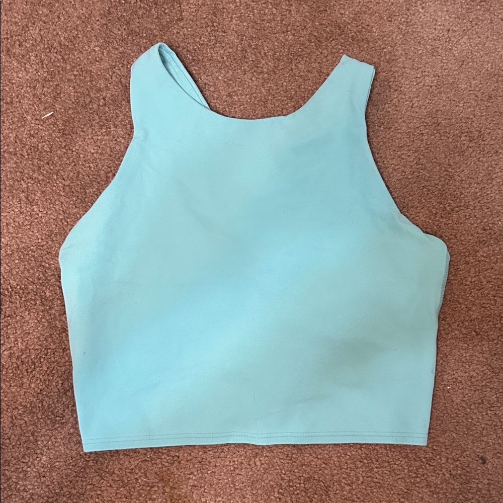 Athleta Sky Blue Crop Top